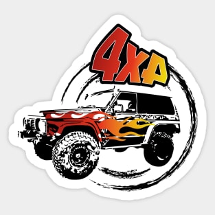 AM 4X4 Sticker